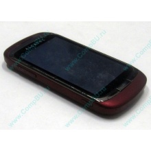 Красно-розовый телефон Alcatel One Touch 818 (Нальчик)