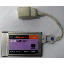 Сетевая карта для ноутбука 3COM Mehahertz 3CCFE574BT (PCMCIA) - Нальчик