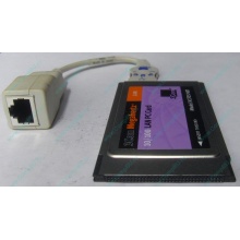 Сетевая карта для ноутбука 3COM Mehahertz 3CCFE574BT (PCMCIA) - Нальчик